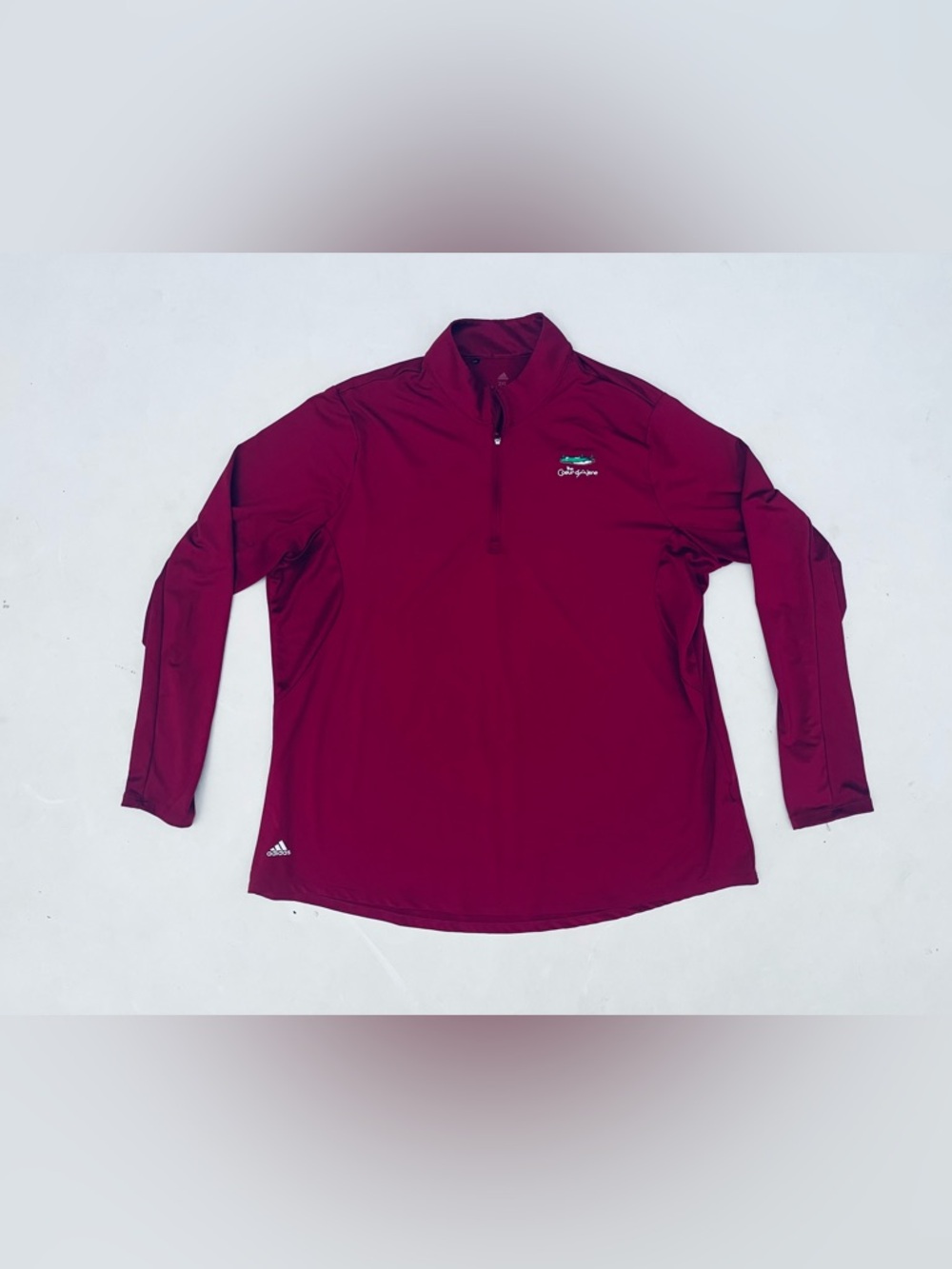Women’s Adidas fuschia performance quarter zip pullover 2XL Coeur D’Alene